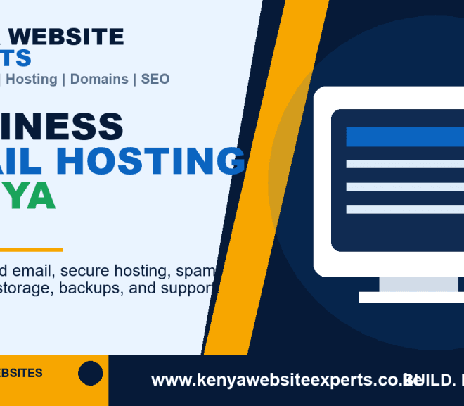 Business Email Hosting Kenya: 8 Powerful Reasons Companies Need Professional Email