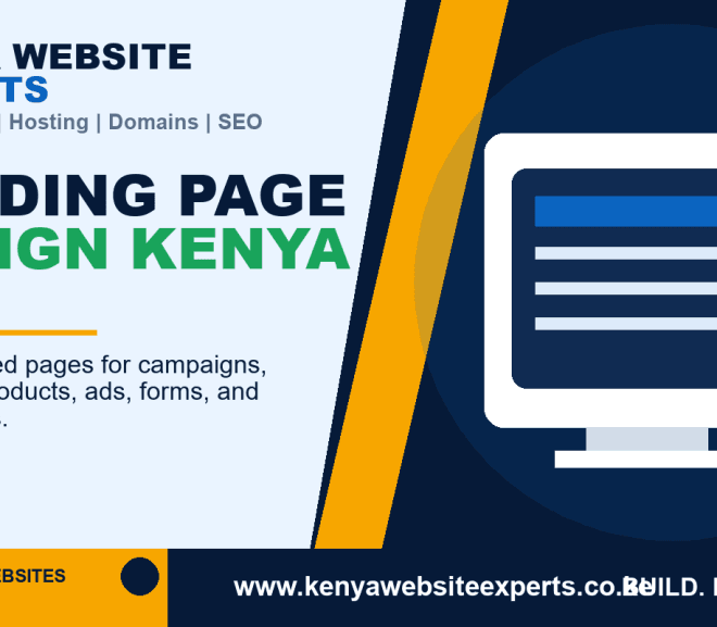 Landing Page Design Kenya: 7 Smart Ways Businesses Turn Visitors Into Leads