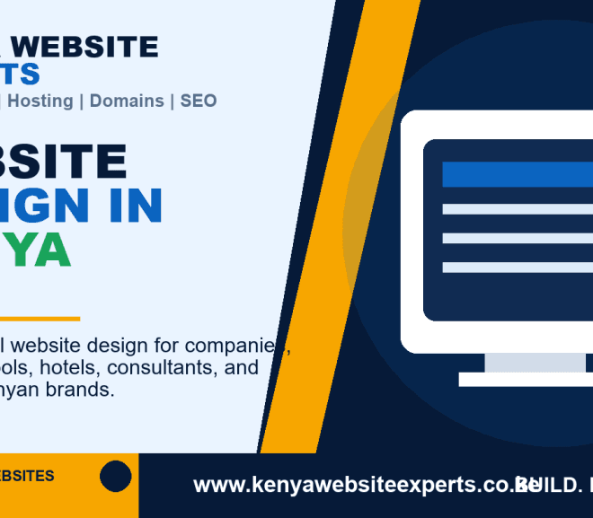 Website Design in Kenya: 10 Powerful Ways Businesses Build a Strong Online Presence