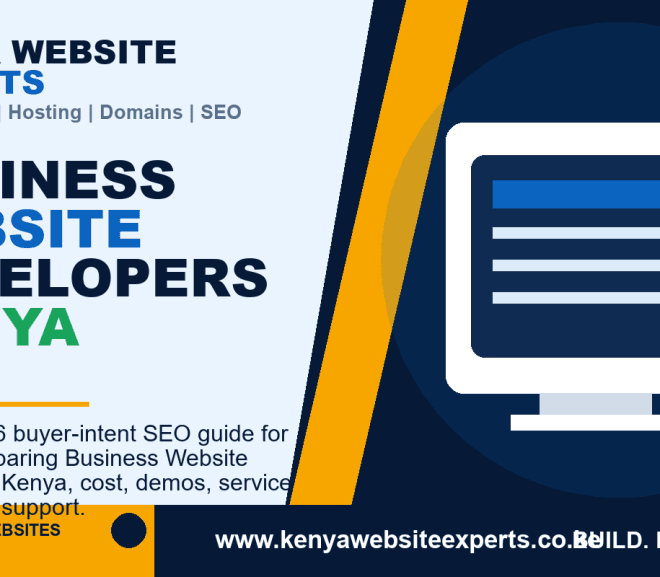 Business Website Developers Kenya: 10 Money Reasons Ready Clients Choose This Provider in 2026