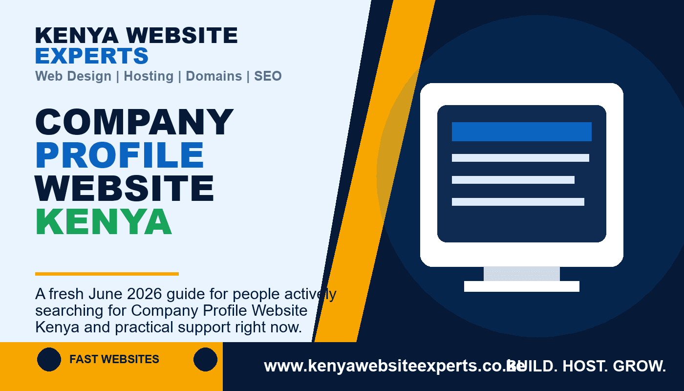 Company Profile Website Kenya