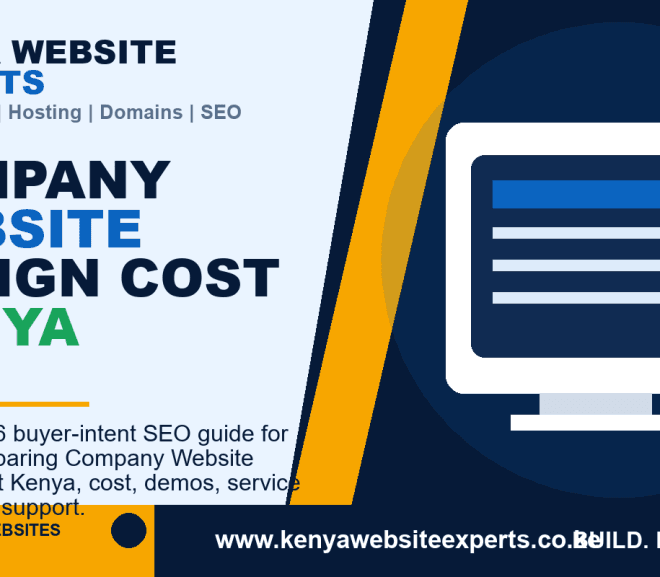 Company Website Design Cost Kenya: 10 Money Reasons Ready Clients Choose This Provider in 2026