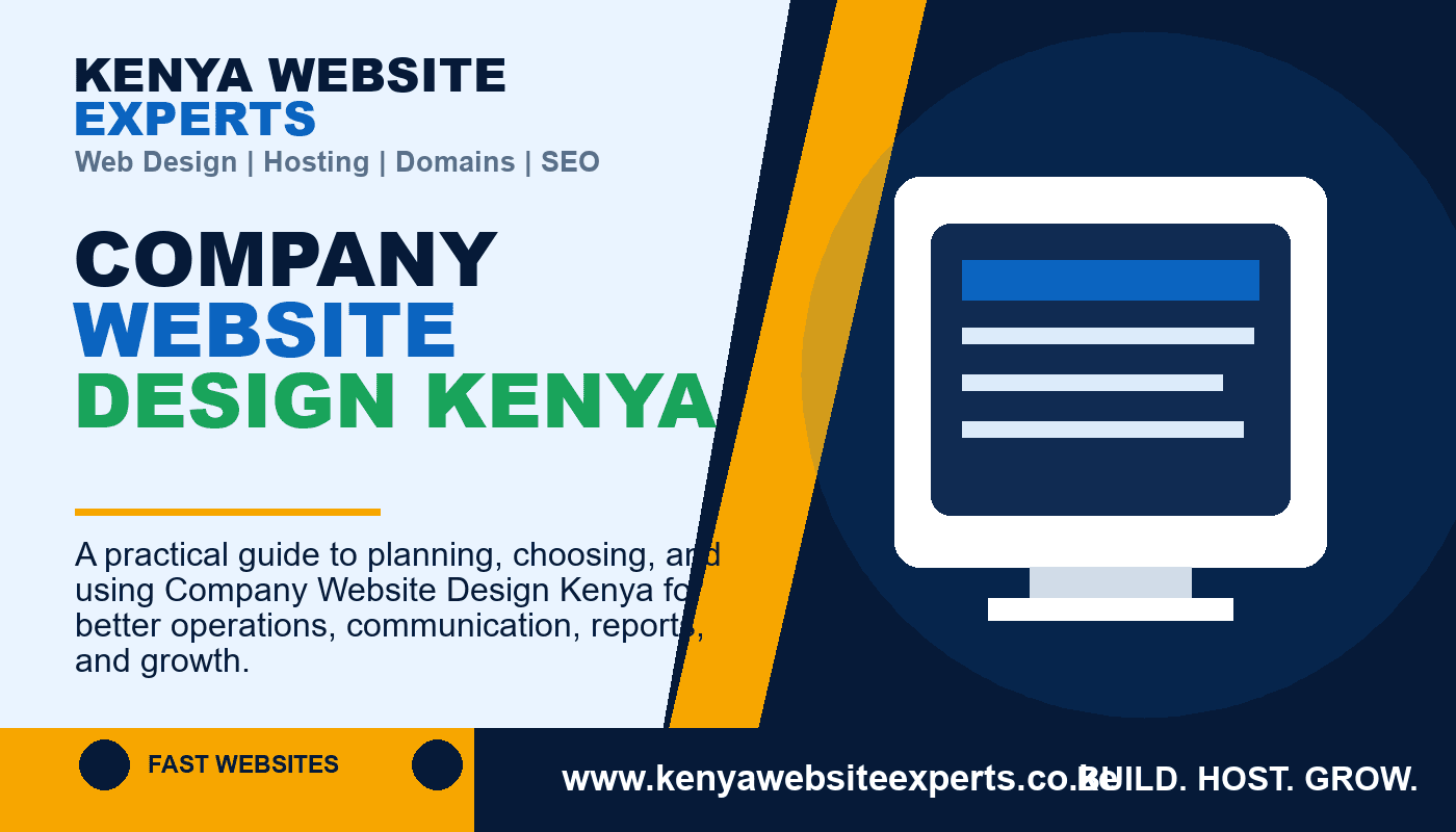 Company Website Design Kenya