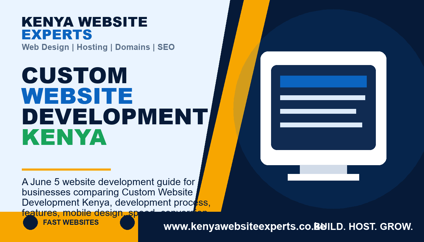 Custom Website Development Kenya