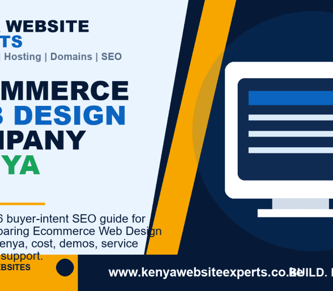 Ecommerce Web Design Company Kenya: 10 Money Reasons Ready Clients Choose This Provider in 2026