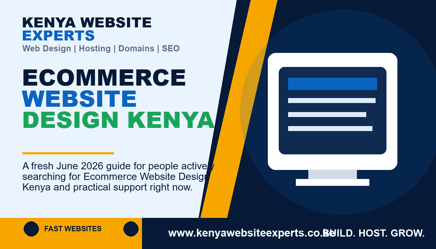 Ecommerce Website Design Kenya