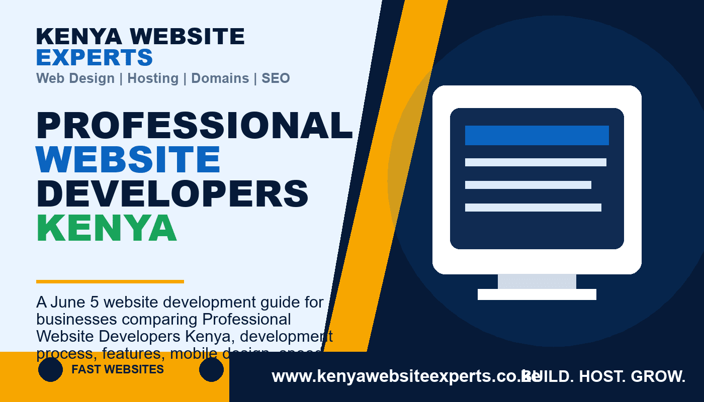 Professional Website Developers Kenya
