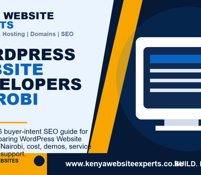 WordPress Website Developers Nairobi: 10 Money Reasons Ready Clients Choose This Provider in 2026