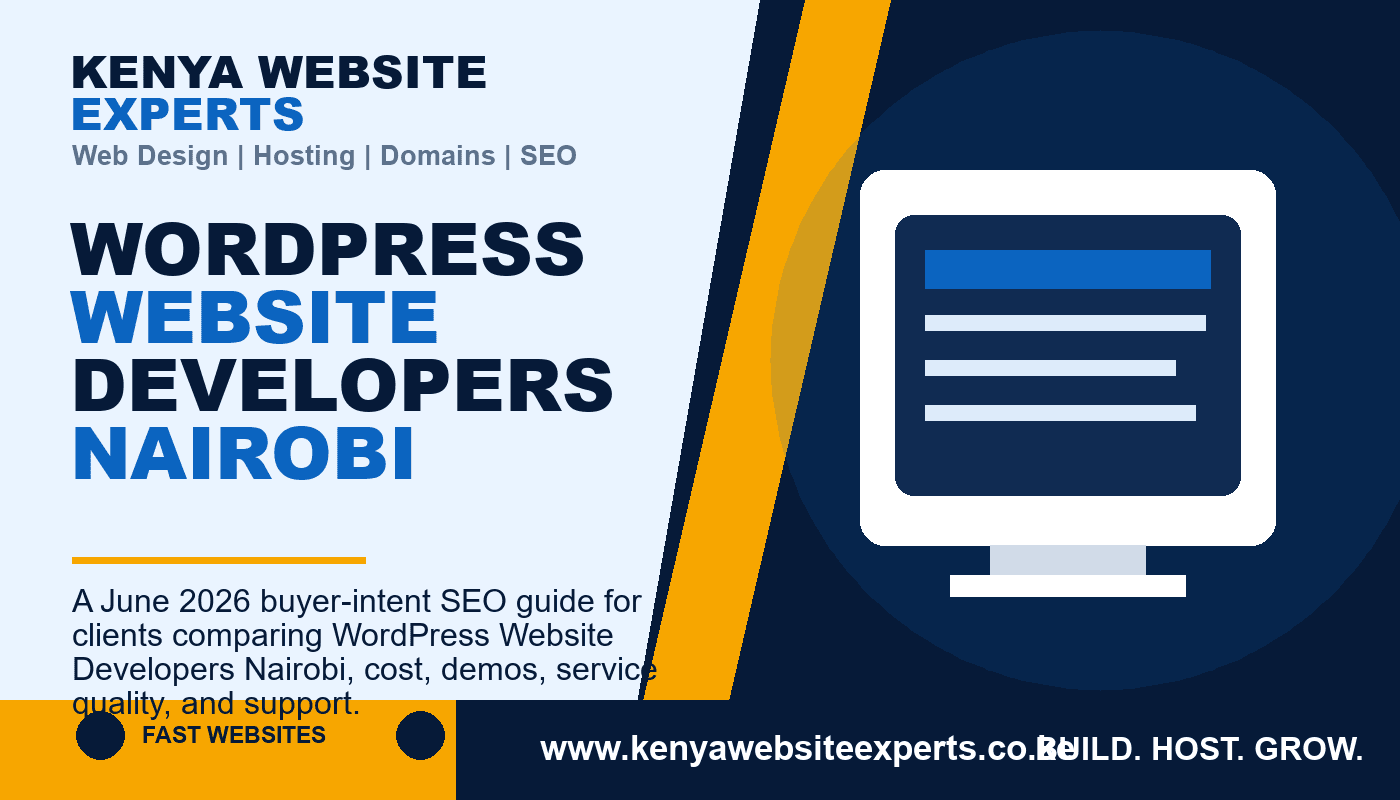 WordPress Website Developers Nairobi
